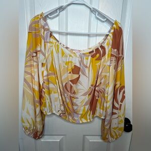 Pink Lily top size 2XL. 97% polyester, 3% spandex